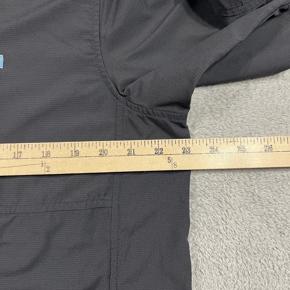 Faherty Men's Black Windbreaker with Light Blue Accents - Picture 6 of 13